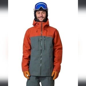Flylow Quantum Pro Shell Jacket Men's Rustic Arame Ski Snowboard Mens Medium